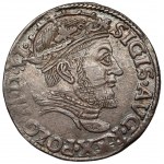 Žigmund II August, Trojka Vilnius 1546 - PRVÝ - rarita