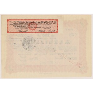 H. CEGIELSKI Tow. Akc., 2x 100 zl 1929