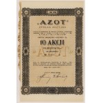 AZOT Sp. Akc., Em.1, 10x 10 zł 1927
