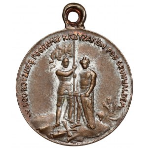 Medaille, 500. Jahrestag der Schlacht von Grunwald 1910