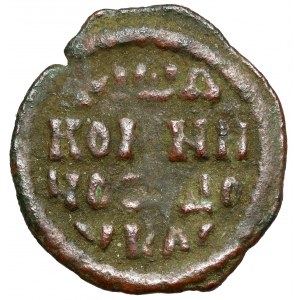 Byzanc, Jan Angelos Dukas Komnen (1237-1242 n. l.) 1/2 Tetarteron, Thessaloniki