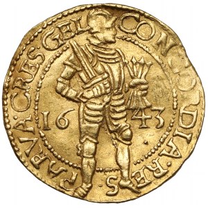 Nizozemsko, Ducat 1643 - Gelderland, Harderwijk