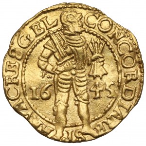 Nizozemsko, Ducat 1645 - Gelderland, Harderwijk