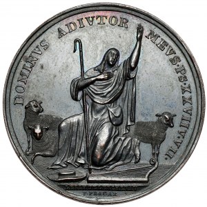 Czechy, Medal, Skarbek Ankwicz z Poslawic arcybiskupem Pragi 16 lutego 1834