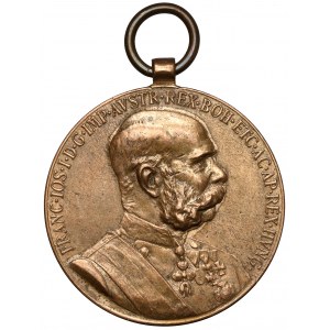 Rakúsko-Uhorsko, František Jozef I., medaila - Signvm Memoriae 1848-1898