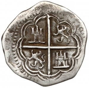 Hiszpania, 2 reale 1596-FG, Granada