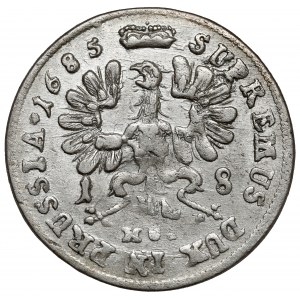 Prusko-Brandenbursko, Fridrich Viliam I., Ort Königsberg 1685 HS