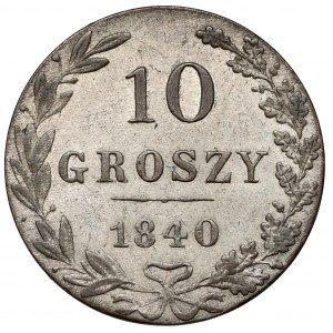 10 pennies 1840 MW