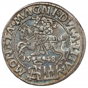 Sigismund II Augustus, Grosz per Polish foot 1548, Vilnius