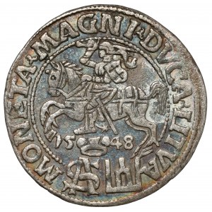 Zygmunt II August, Grosz na stopa polską 1548, Vilnius
