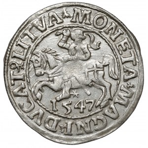 Sigismund II Augustus, Half-penny Vilnius 1547