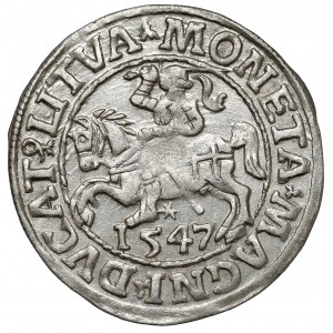 Zikmund II August, půlpenny Vilnius 1547