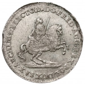 August III Sas, Dwugrosz wikariacki 1742