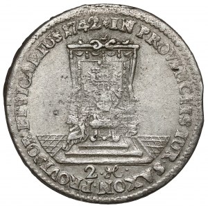 Augustus III Saxon, dvojhlavňový vikár 1742