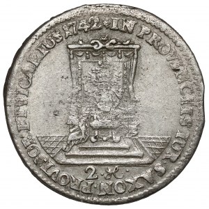 Augustus III. sächsisch, Vikar's Doppellauf 1742