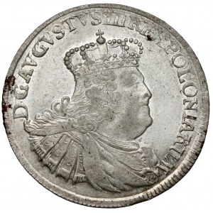 August III Sas, Ort Leipzig 1756 EC - malé poprsie