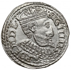 Sigismund III Vasa, Trojak Olkusz 1599 - new bust