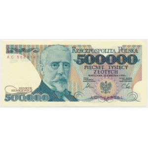 500.000 złotych 1990 - AC