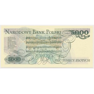 5,000 zloty 1982 - A