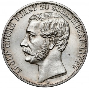 Schaumburg-Lippe, Adolf Georg, Vereinsthaler 1865-B