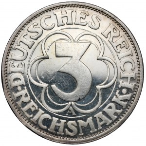 Weimar, 3 známky 1927-A - Nordhausen - LUSTRY