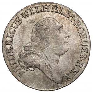 Prusy, Fryderyk Wilhelm II, 4 grosze 1797-A, Berlin