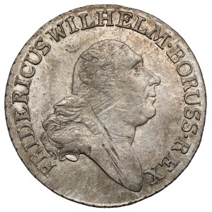 Prusko, Fridrich Viliam II, 4 groše 1797-A, Berlín
