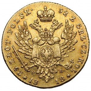 25 polnische Zloty 1818 IB