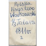 Księstwo Warszawskie, 1/3 talara 1811 IS