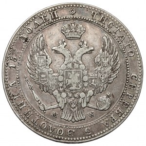 3/4 rubla = 5 złotych 1838 MW, Warszawa