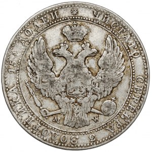 3/4 rublu = 5 zlotých 1837 MW, Varšava