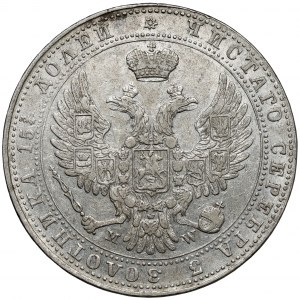 3/4 rublu = 5 zlotých 1841 MW, Varšava