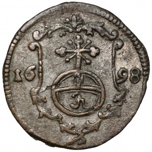 Augustus II the Strong, Halerz 1698 ILH, Dresden-first