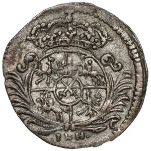 August II Mocny, Halerz 1698 ILH, Drezno - pierwszy