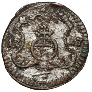 August II Silný, Halerz 1727 IGS, Drážďany