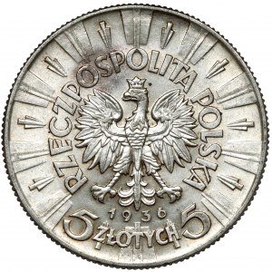 Pilsudski 5 zloty 1936