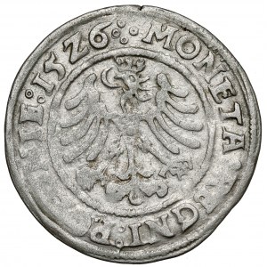 Zikmund I. Starý, Grosz Krakov 1526 - gotická koruna