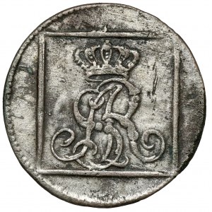 Poniatowski, Silver penny 1768 FS