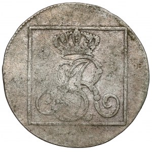 Poniatowski, Silberpfennig 1780 EB - sehr selten