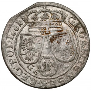 John II Casimir, Sixth of Lvov 1661 GBA - V - without decoration