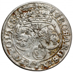 John II Casimir, Szóstak Bydgoszcz 1663 AT