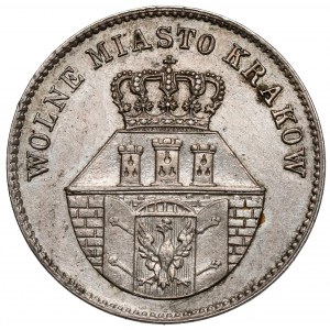 Free City of Krakow, 1 zloty 1835