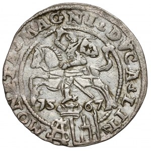 Sigismund II Augustus, Grosz per Polish foot 1567, Tykocin