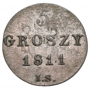 Duchy of Warsaw, 5 groszy 1811 IS