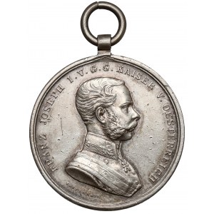 Rakousko-Uhersko, František Josef I., medaile - DER TAPFERKEIT