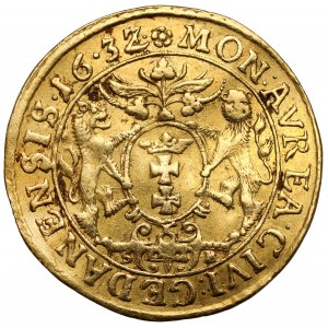 Sigismund III Vasa, Ducat Gdansk 1632 SB