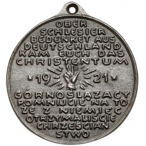 Śląsk, Medal propagandowy, Powstanie Śląskie 1921