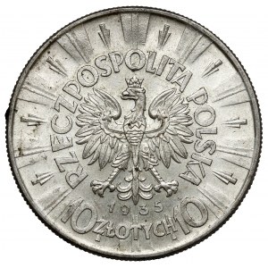 Pilsudski 10 zloty 1935