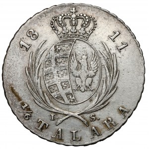 Principality of Warsaw, 1/6 thaler 1811 IS