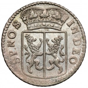 Nizozemsko, Silver Duit 1756-D - Gelderland